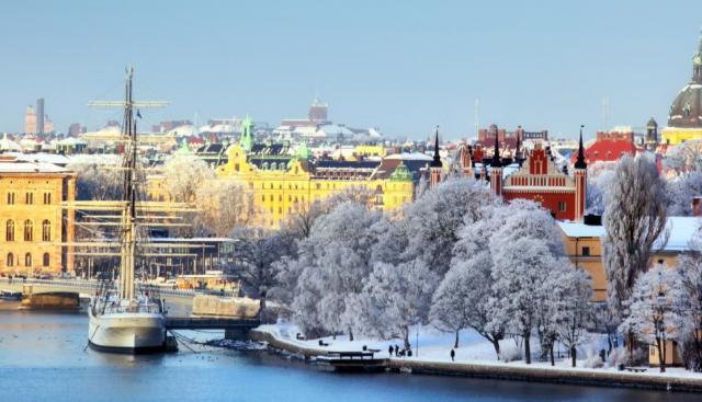 Exploring Stockholm in winter
