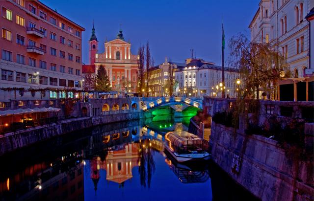 The City of Ljubljana, Slovenia 
