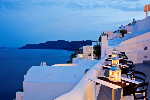 The Luxurious Canaves Oia Hotel  