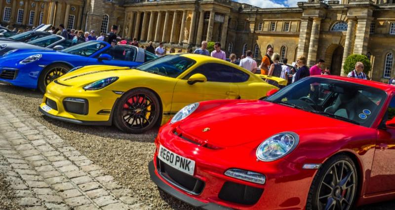 Supercars at the Palace take to the grounds of Blenheim Palace