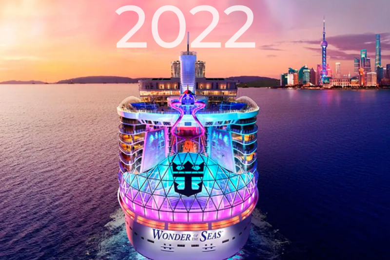 Major New Cruise Ships Arriving In 2022