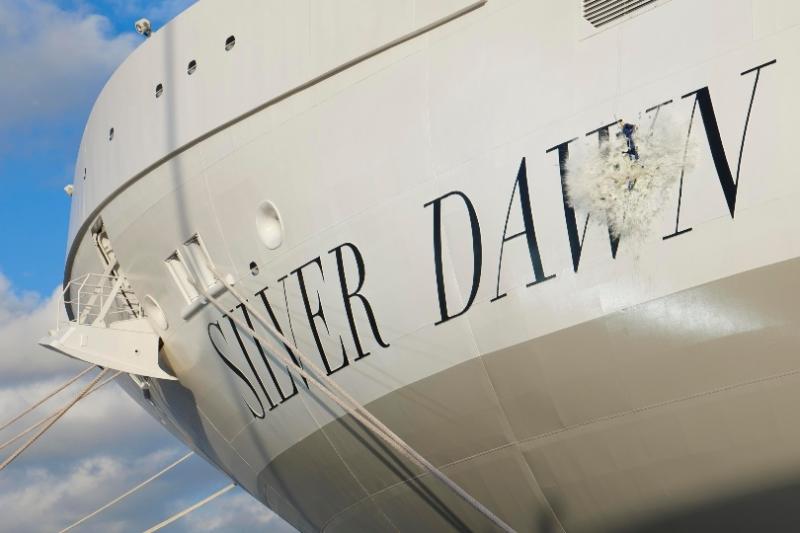Silversea Christens Third Luxury Cruise Ship In Nine Months