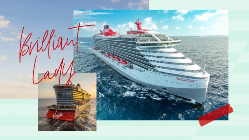 Virgin Voyages' Fourth Ship To Be Named Brilliant Lady