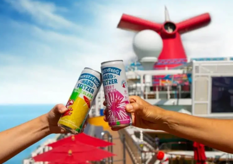 Carnival Cruise Line Unveils Its Own Brand Of Hard Seltzer