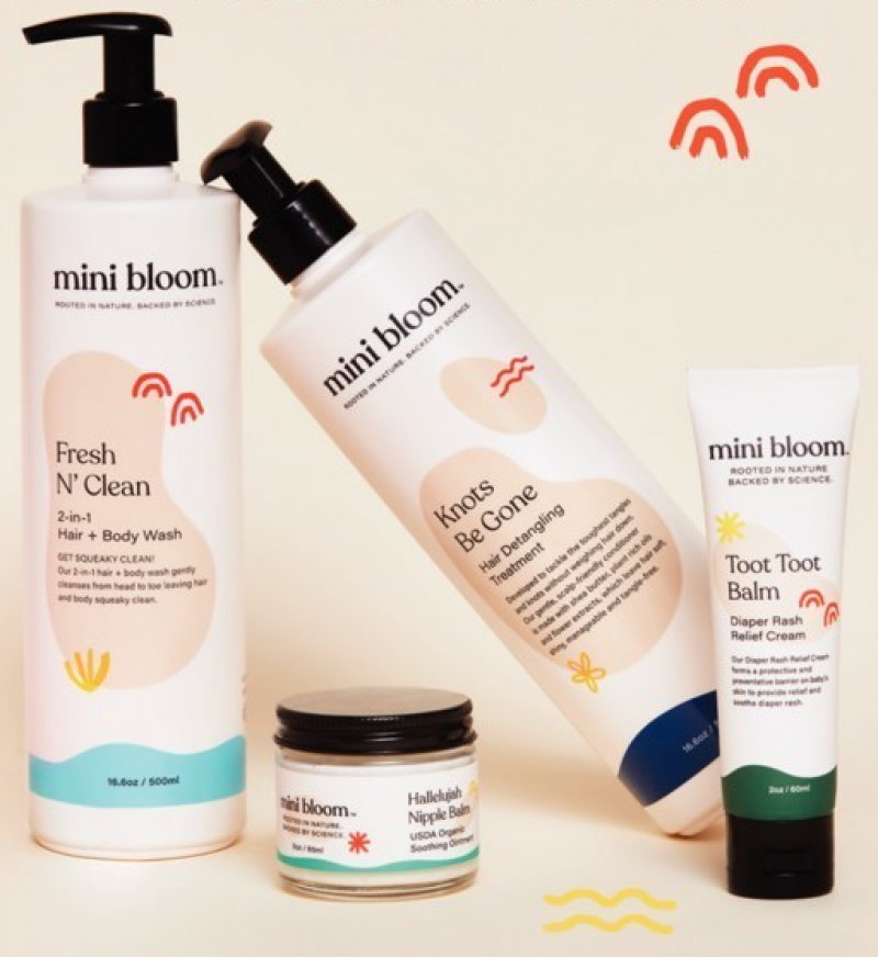 Meet Mini Bloom, A Clean Baby Care Brand Rooted In Nature And Backed By Science